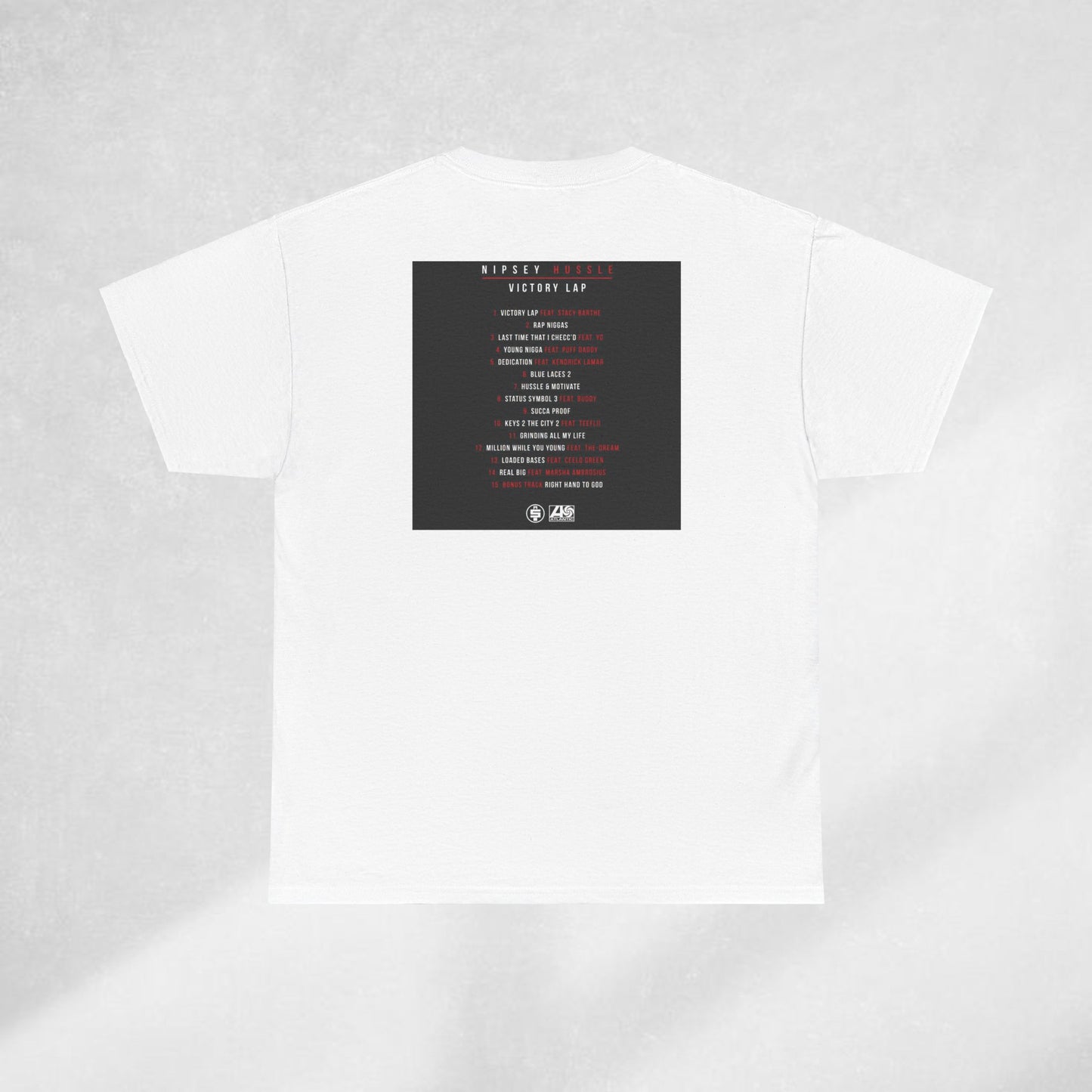 Nipsey Hussle Victory Lap Album Cover Tee