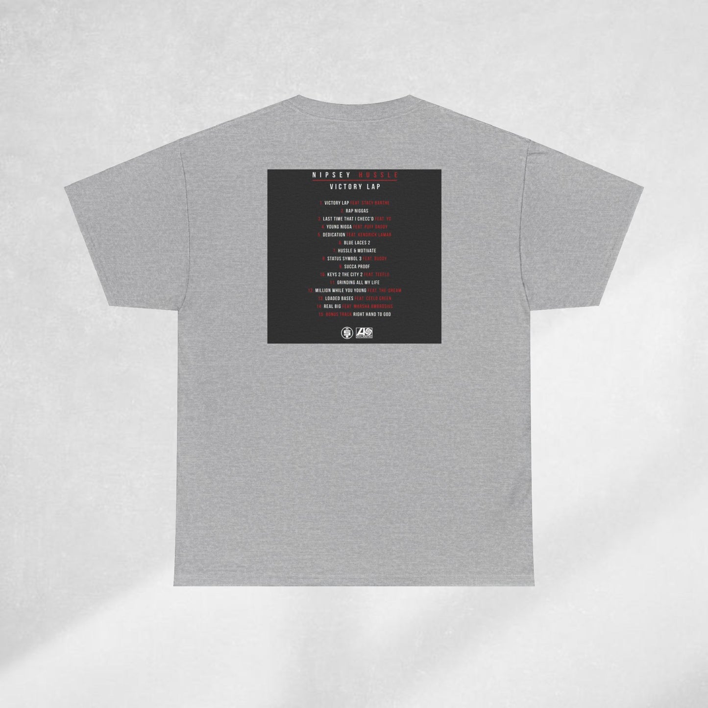 Nipsey Hussle Victory Lap Album Cover Tee