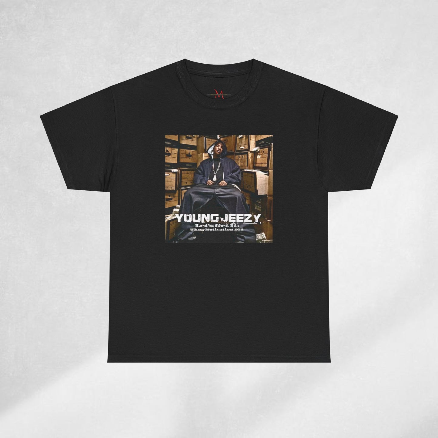 Young Jeezy Thug Motivation 101 Album Cover T-Shirt