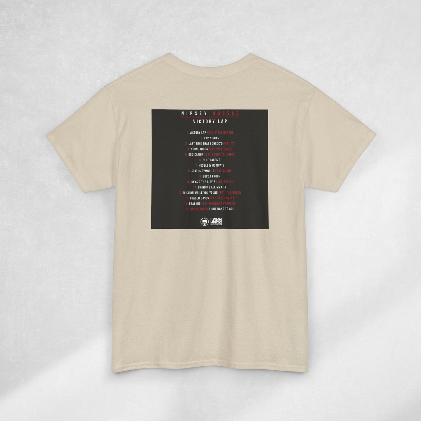 Nipsey Hussle Victory Lap Album Cover Tee