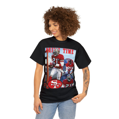 Deion Sanders,PrimeTime,Vintage T-shirt,Retro T-shirt,Game Day T-shirt,San Francisco Fans,Sunday Game Wear,San Francisco 49ers Retro Player