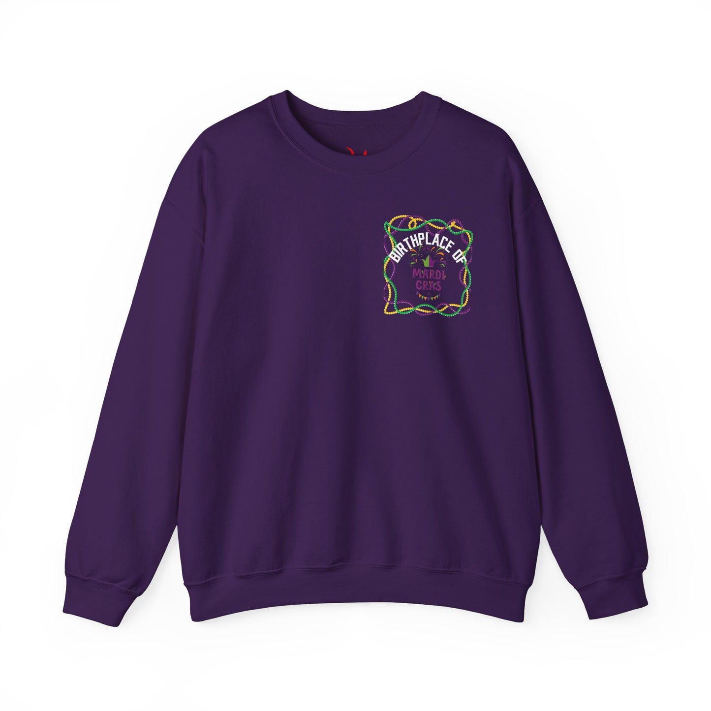 Mardi Gras Sweatshirt, Birthplace of Mardi Gras Sweatshirt, Alabama Mardi Gras Sweatshirt, Party Time Sweatshirt, Carnival Sweatshirt