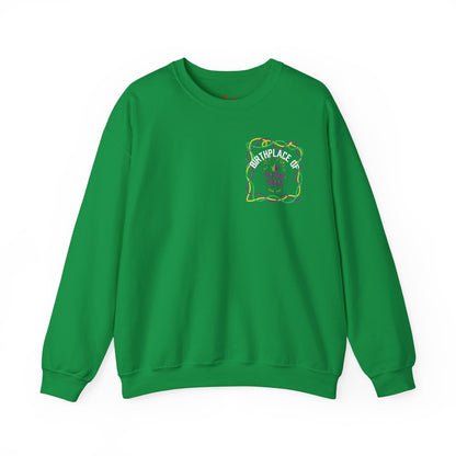 Mardi Gras Sweatshirt, Birthplace of Mardi Gras Sweatshirt, Alabama Mardi Gras Sweatshirt, Party Time Sweatshirt, Carnival Sweatshirt