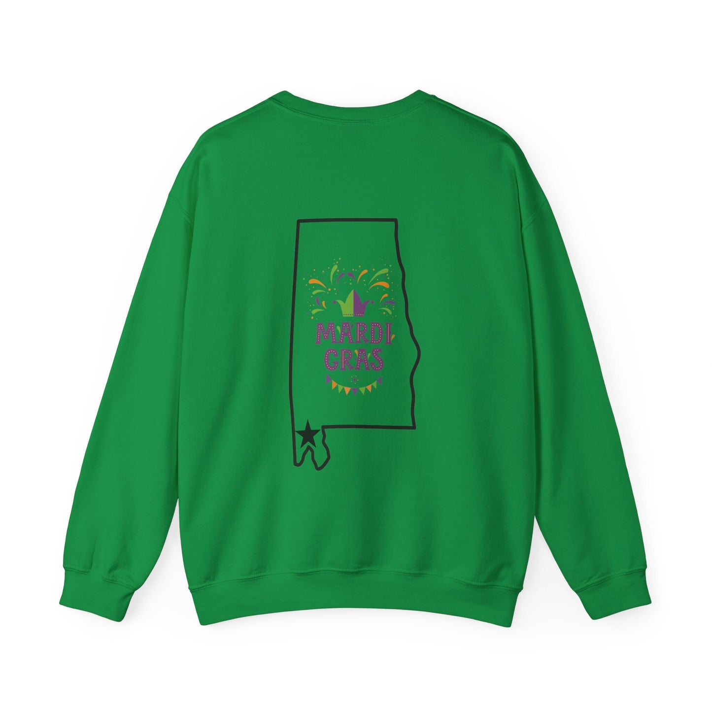 Mardi Gras Sweatshirt, Birthplace of Mardi Gras Sweatshirt, Alabama Mardi Gras Sweatshirt, Party Time Sweatshirt, Carnival Sweatshirt