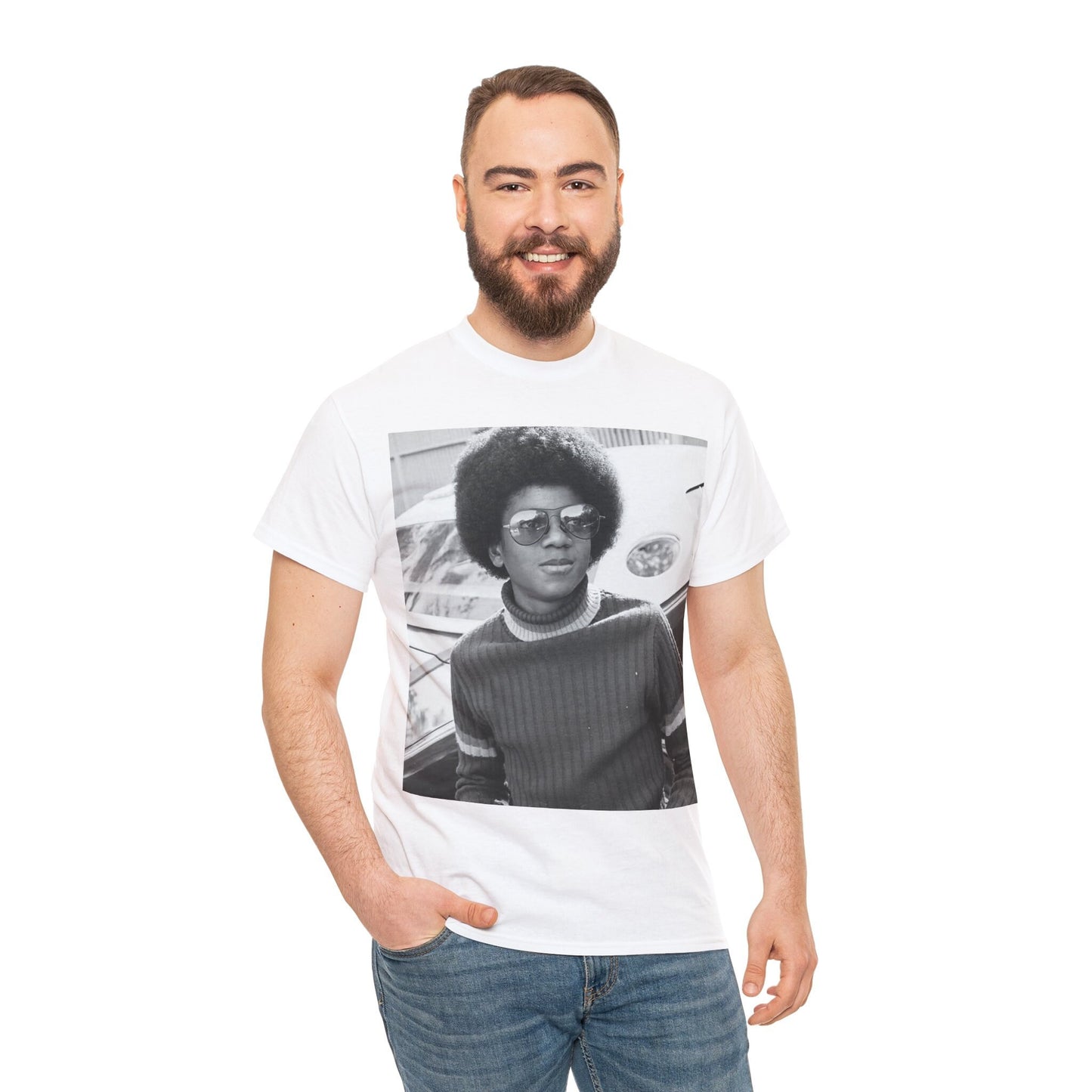 Throwback Young Michael Jackson Tee - Vintage Retro Graphic Shirt Retro Michael Jackson Tee - Iconic 'I Want You Back' Graphic Classic Tee