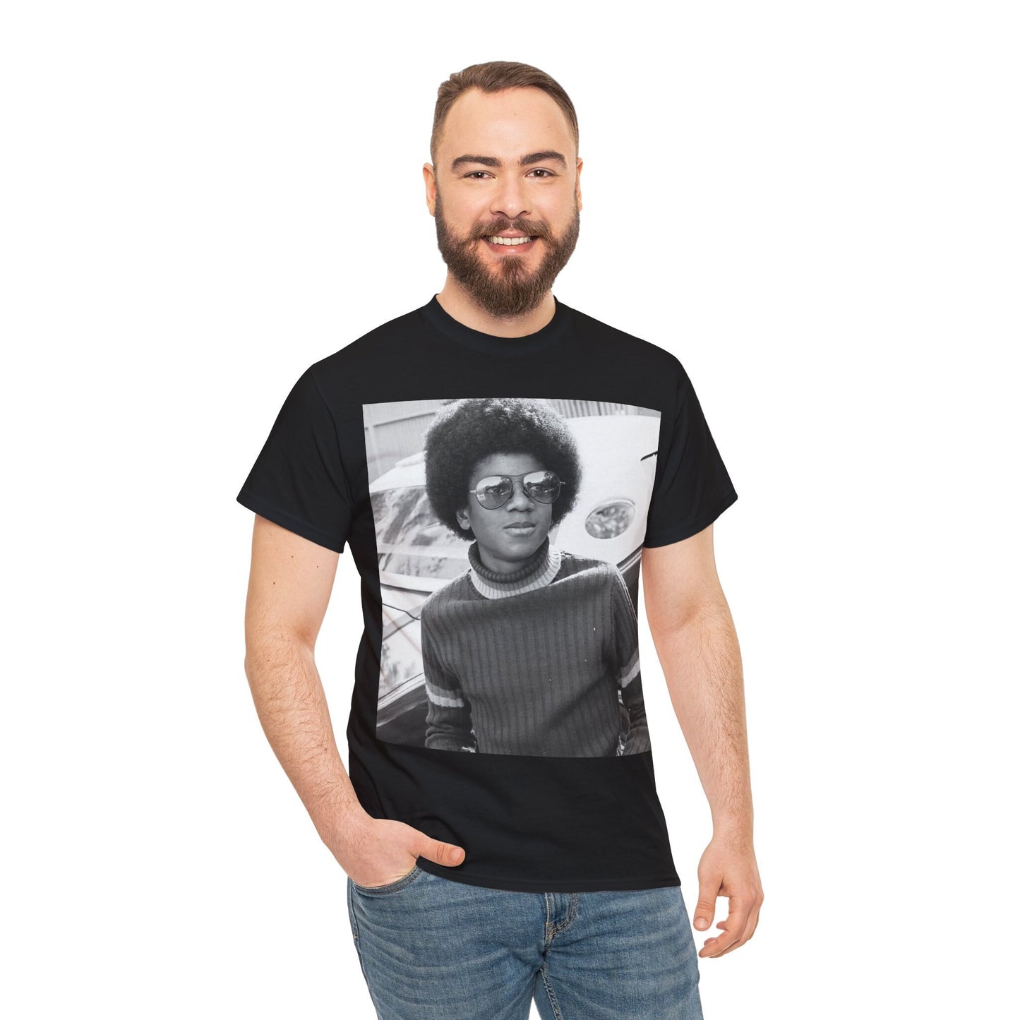 Throwback Young Michael Jackson Tee - Vintage Retro Graphic Shirt Retro Michael Jackson Tee - Iconic 'I Want You Back' Graphic Classic Tee