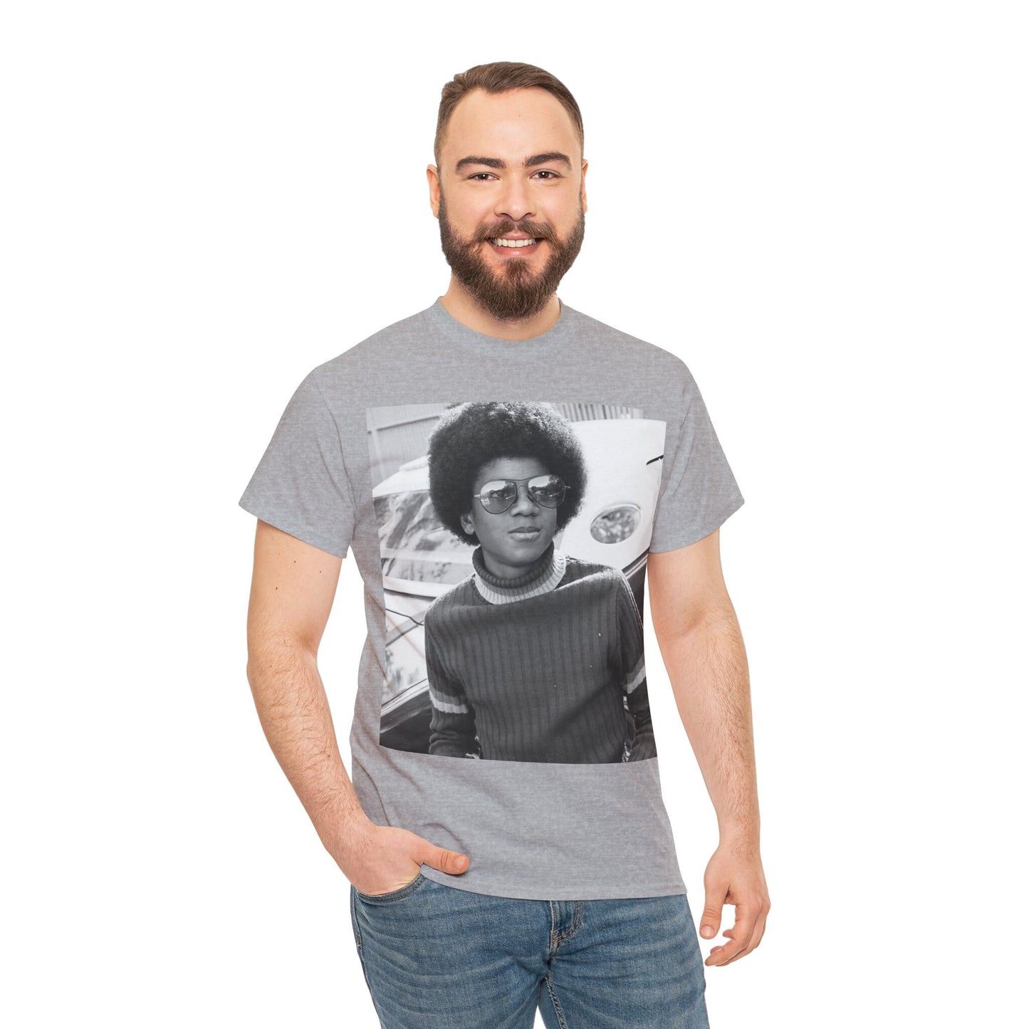 Throwback Young Michael Jackson Tee - Vintage Retro Graphic Shirt Retro Michael Jackson Tee - Iconic 'I Want You Back' Graphic Classic Tee