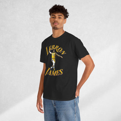 Vintage LeBron James Lakers Tee, Retro LeBron James Lakers Tee, Classic LeBron James Lakers Tee, LeBron Lakers Tee, The King Lakers Tee